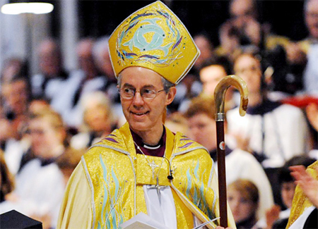 el arzobispo justin welby